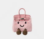 Fluff BikinCat Handmade Bag In Genuine Leather Size S