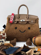 Autumn Leaf BikinCat Handmade Bag In Genuine Leather Size M