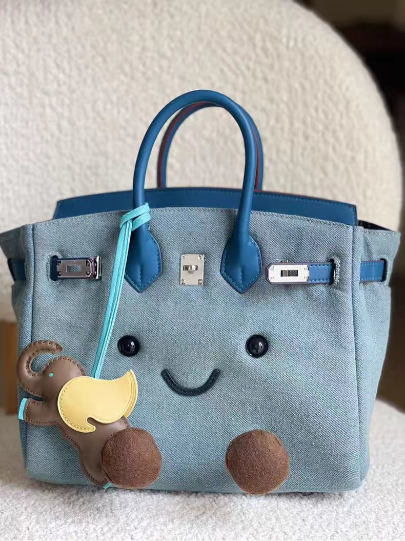 Jeans BikinCat Handmade Bag In Genuine Leather