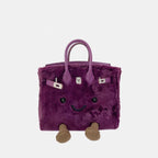 Fluff BikinCat Handmade Bag In Genuine Leather Size L