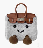 Fluff BikinCat Handmade Bag In Genuine Leather Size S