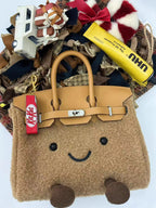 Autumn Leaf BikinCat Handmade Bag In Genuine Leather Size M