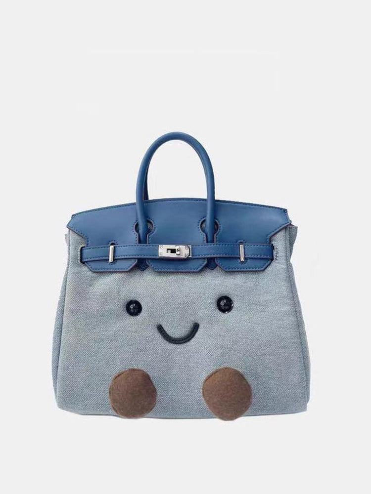 Jeans BikinCat Handmade Bag In Genuine Leather