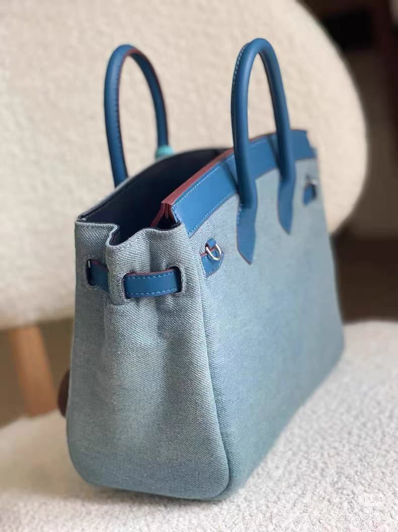 Jeans BikinCat Handmade Bag In Genuine Leather